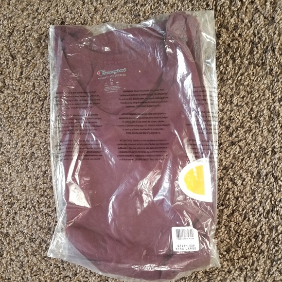 Champion Ringer Tank- Burgandy - Picture 4 of 5